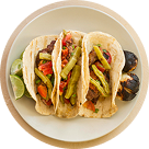 6 Rolled Tacos (guacamole)